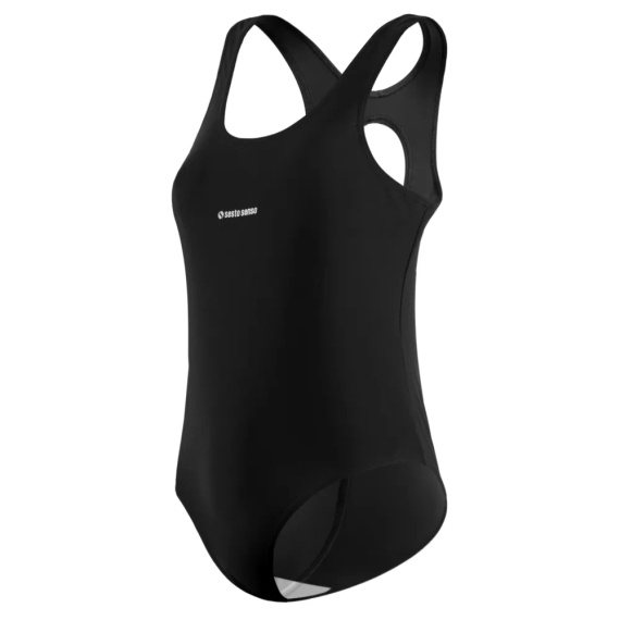 BW691 Бански костюм за момиче Sesto Senso, черен