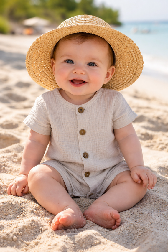 Дантелен сутиен Soft Lace Lunéa beige– без банели, мек ежедневен комфорт