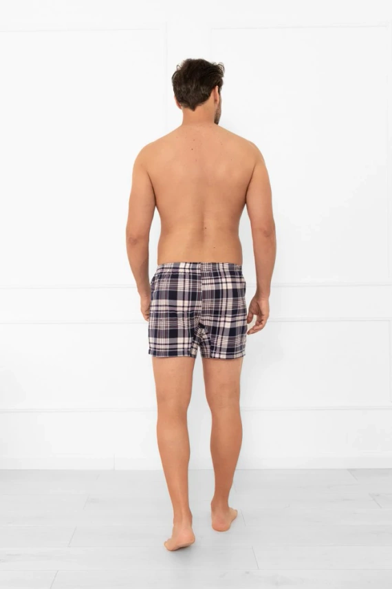 Мъжки боксерки от италианска мода от Brit - памучни, карирани, класически