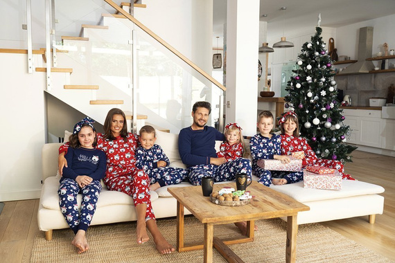 Czoka Пижама за момичета Италианска мода - червена