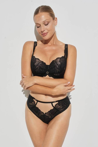 BC-1102 Luna Подплатен сутиен с пълна чашка Kinga - черен