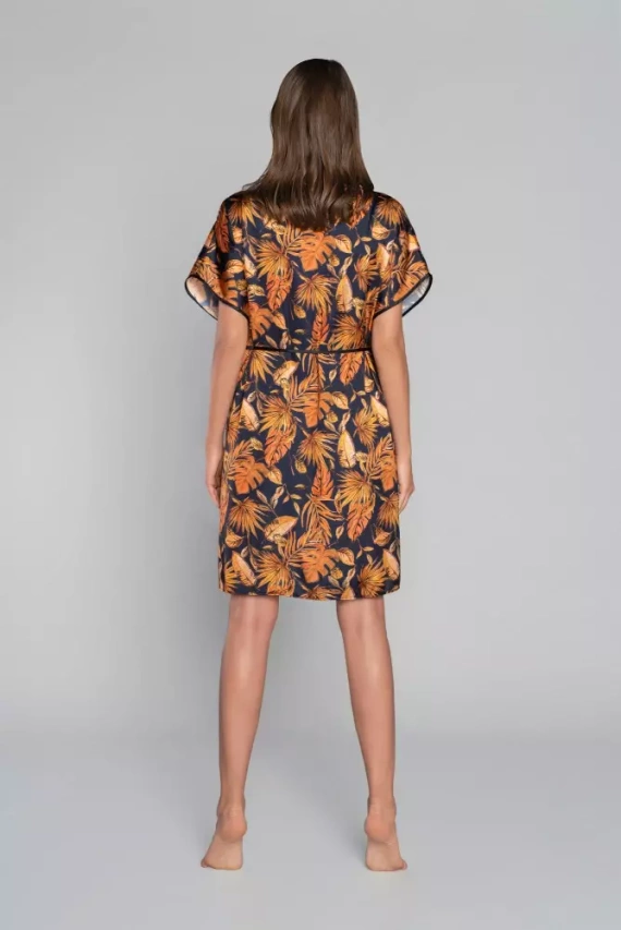 Monstera Дамски халат Италианска мода - печат 