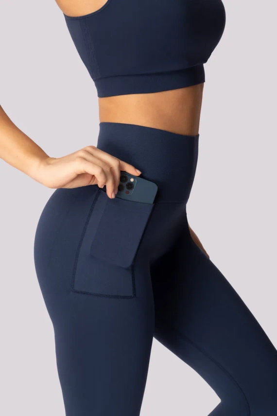 Базов дамски клин Mona тъмносин