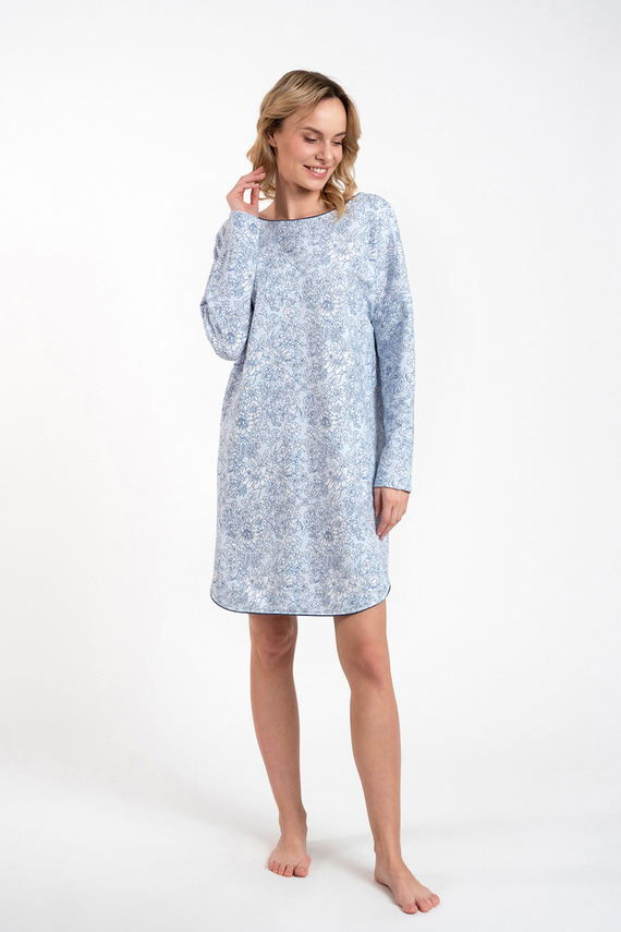 Нощница Gracjela Италианска мода - син принт