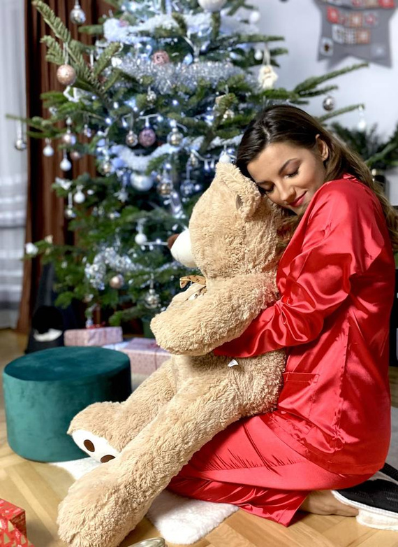 934 Classic Forex дамска пижама - червена