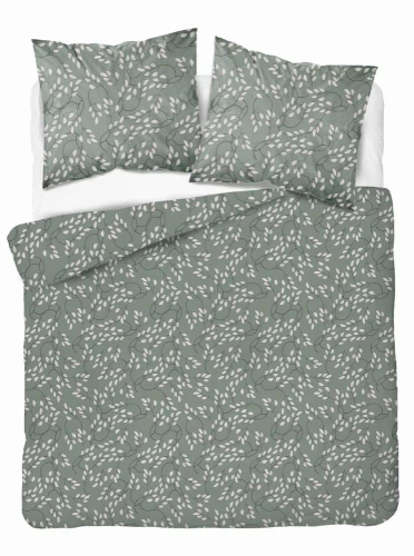 5217 A Спално бельо от сатен, фини листа, градински чай Detexpol