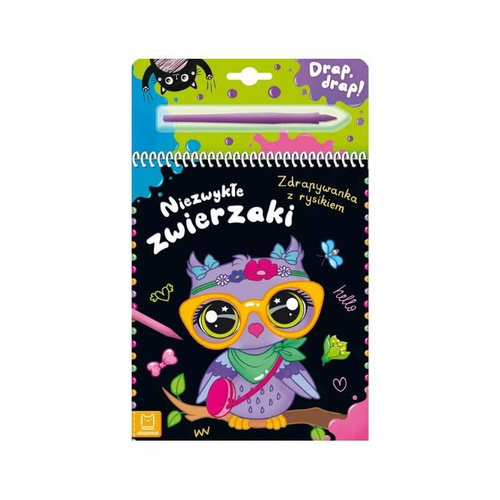 AKS540-4 Книга с необичайни животни със стилус Axiom