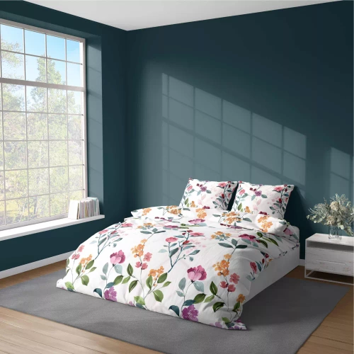 5033 A Ботаническа постеля от микрофибър Detexpol, лилаво