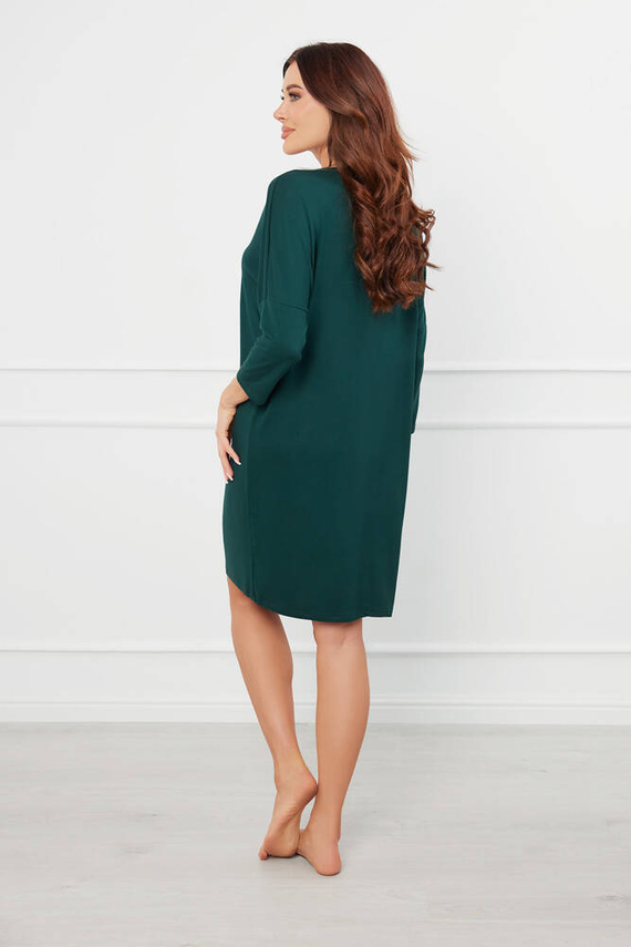 Natura 3/4 нощница Италианска мода - зелена 