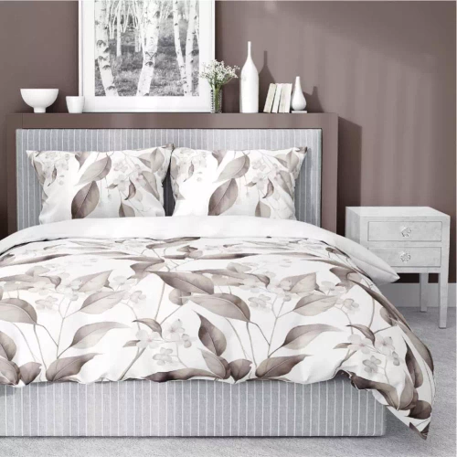 5326 B Сатенени спални листа Detexpol бежово