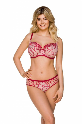 2201 Дамски бикини Lupoline - червени