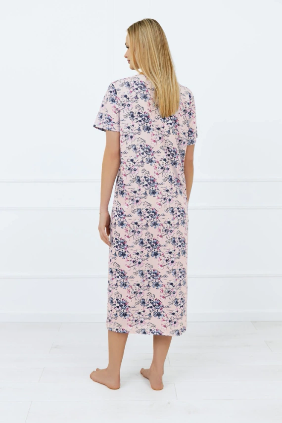 Дамска риза с къс ръкав Sagitta Италианска мода - принт 