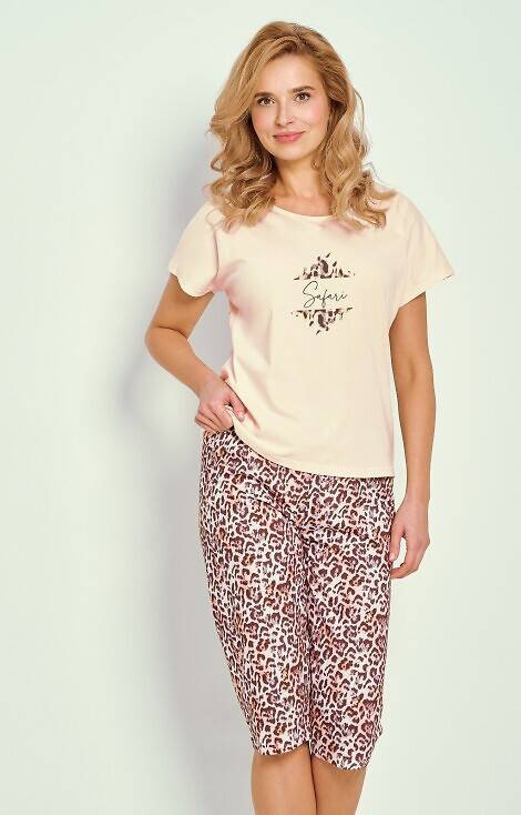 3320 Chrissy Дамска пижама Taro - бежова