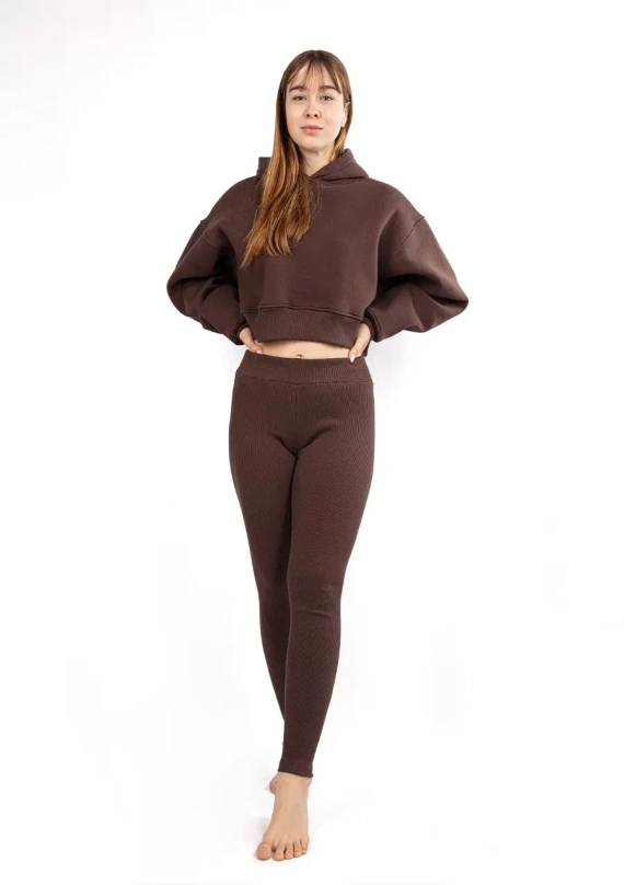 DK-K-B13 Комплект дамски анцуг Dkaren - шоколад