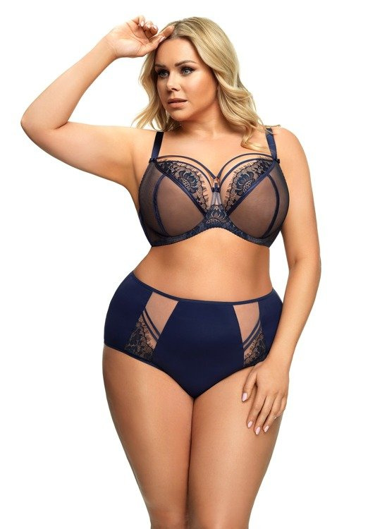 K 496 Paradise мек сутиен Gorsenia - тъмносин 