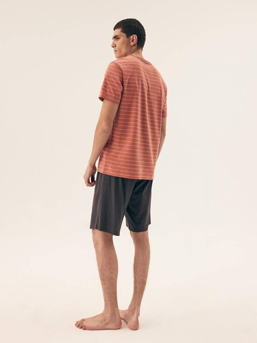 42635 Премиум мъжка пижама Deli Henderson - мед