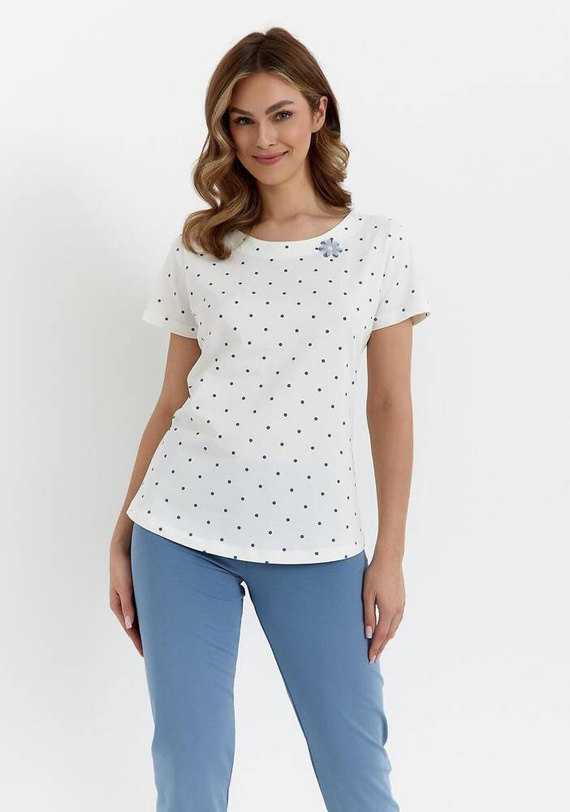 436 Дамска пижама Cana ecru