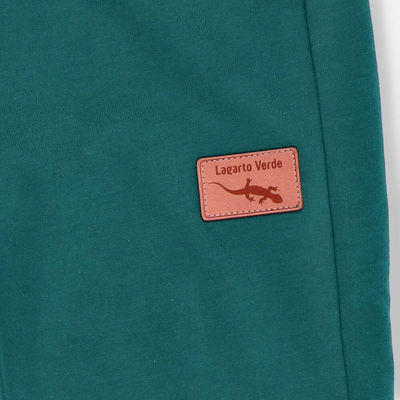 KAR-0040/BUT Спортен панталон за момче Lagarto Verde - бутилковозелен