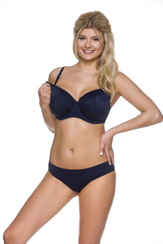 1381 BIG сутиен за кърмене за големи гърди Lupoline - тъмносин