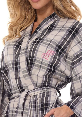 2474 Дамски халат Roxy L&L - графит