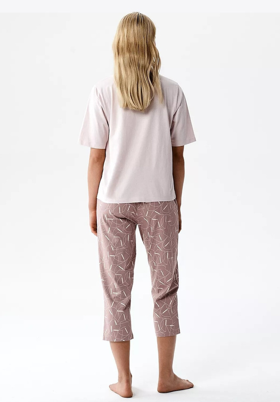 Atlantic NLP-509 дамска пижама 100% памук 3/4 панталон