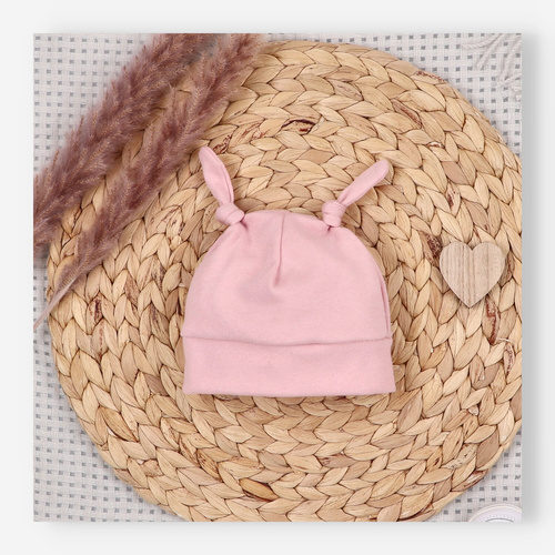 Nini Детска Шапка Little Mouse 100% Органичен Памук – Високо Качество Полша