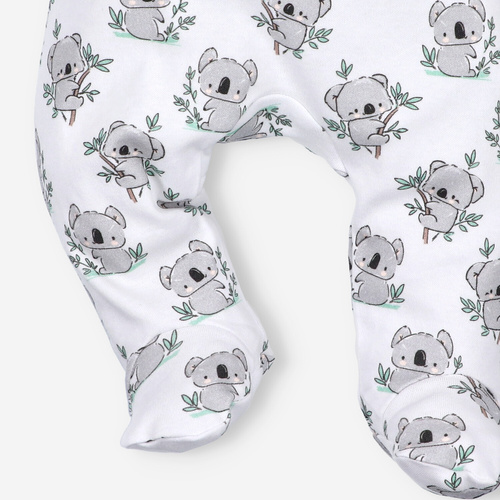 ABN-5210 Бебешки гащеризон Nini Sweet Koala 100% органичен памук