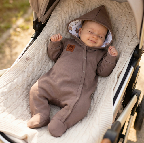 Зимeн бебешки гащеризон Circus Nini – 100% органичен памук