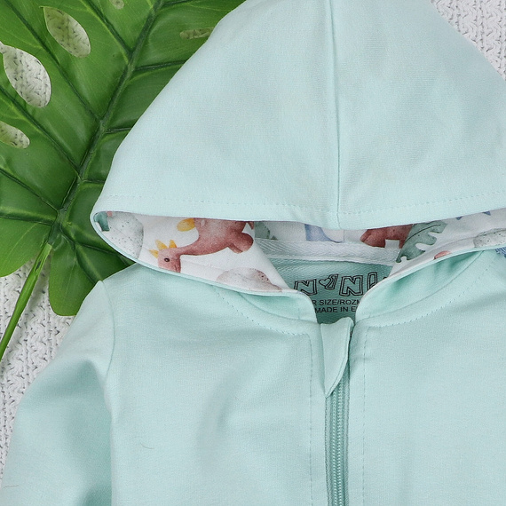 ABN-5576 Детски суитшърт Dino Explorer Nini - органичен памук, удобна кройка