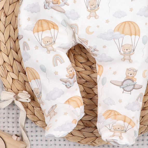 ABN-5513 Бебешки спални костюми Sky Journey Nini | Органичен памук, удобна кройка