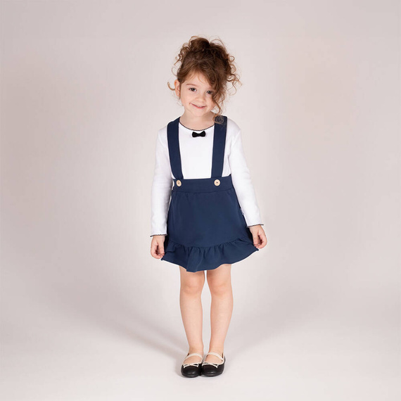 163568 Блуза с дълъг ръкав "Magic of Christmas" Никол - черна панделка