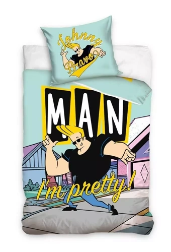Памучно спално бельо Johnny Bravo Carbotex