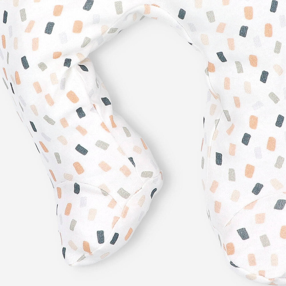 ABN-5331/KRE Спален костюм Nini от органичен памук, кремав