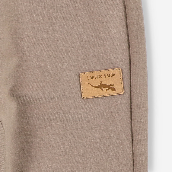 KAR-0040/BRA Спортен панталон за момче Lagarto Verde - кафяв