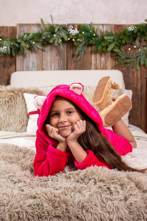 730 Детски халат Serena Forex - малина