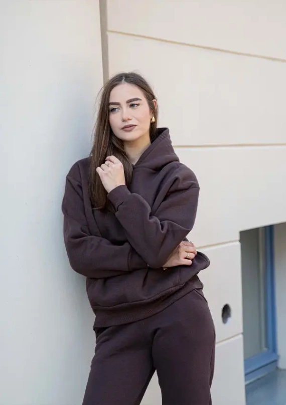 Комплект дамски анцуг Randi Dkaren - шоколад