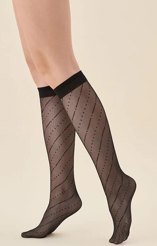 574 Mira Чорапи до коляното 20 den Gabriella черни