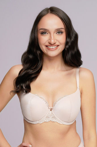 Сутиен Half Cup Ava 2256 – естествено повдигане, гладка микрофибра, стабилна конструкция K-2256