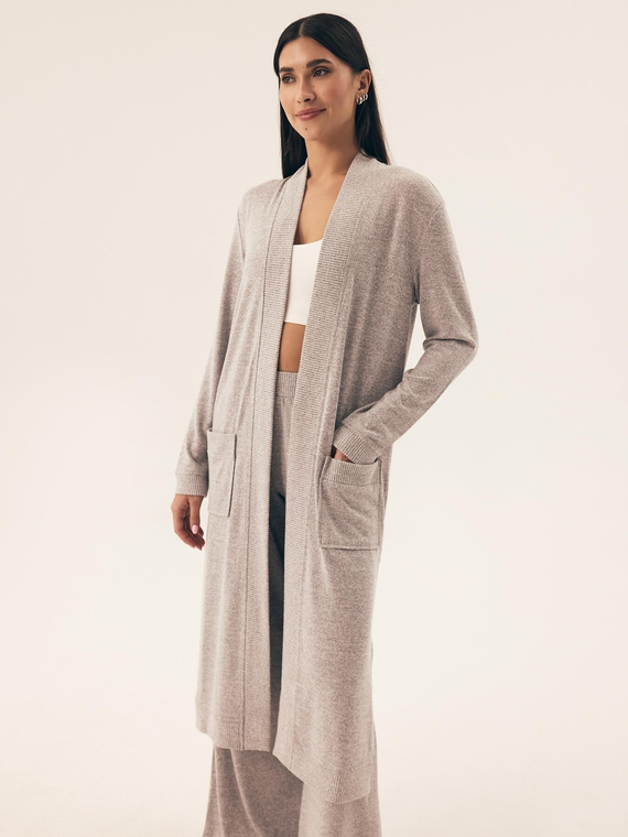 41948 Fudge Дамски халат Henderson светло сив
