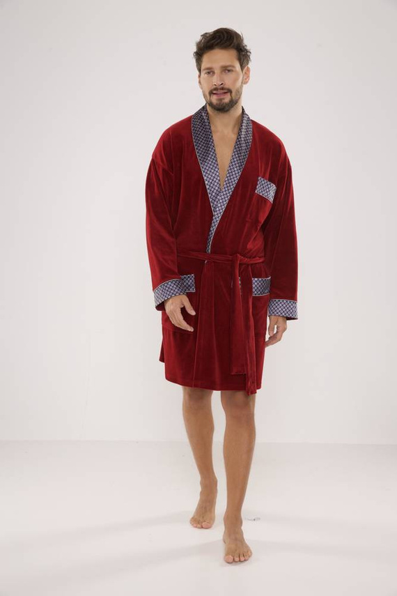 772 Мъжки халат Bonjour Forex - бордо