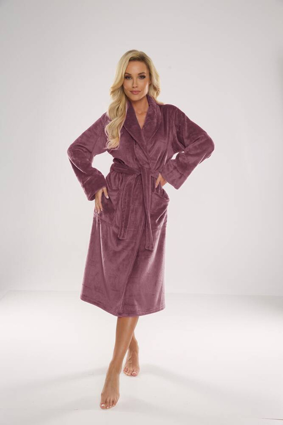 628 Abigail Дамски дълъг халат Forex - berry