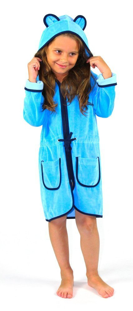 374 / 375 Desiree Детски халат за баня - син