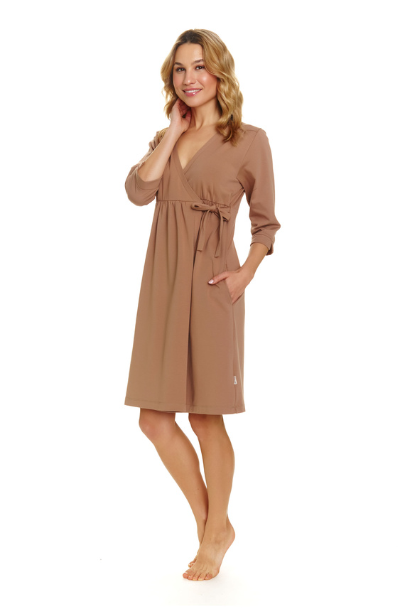 4243 Доктор Нап халат за бременни - дърво