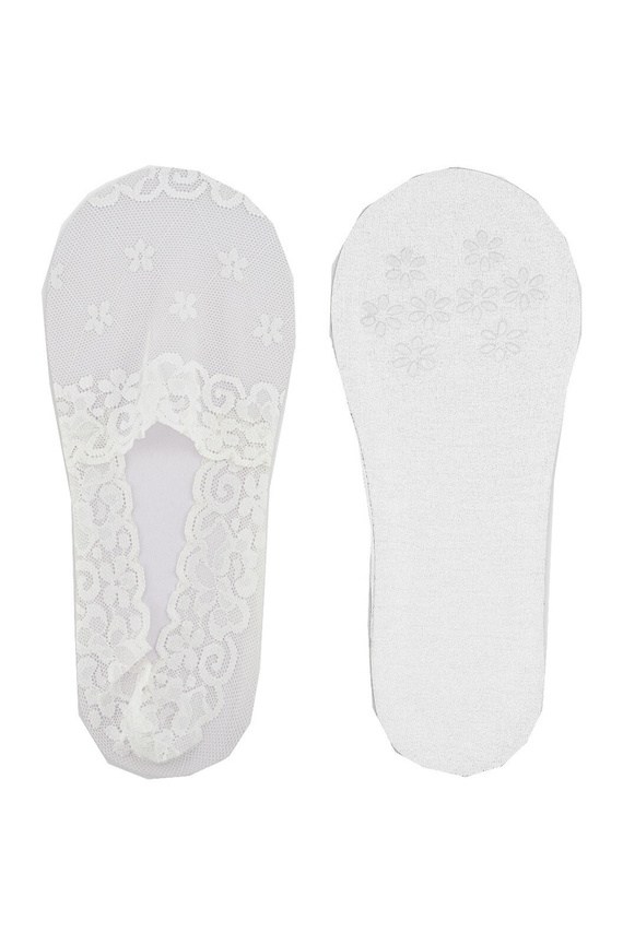 SN051 Дамски балеринки Noviti - бели