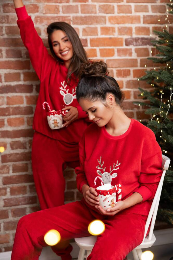 Sensis Harriet Дамска пижама - червена