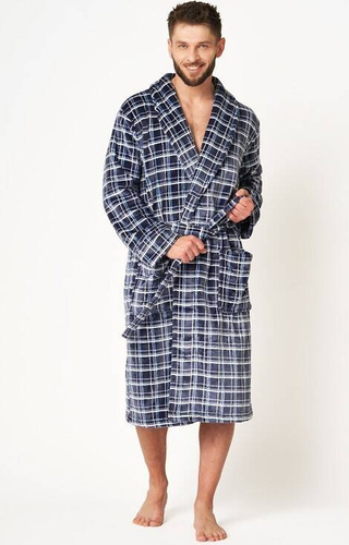 MGL 432 Мъжки халат Key - тъмносин