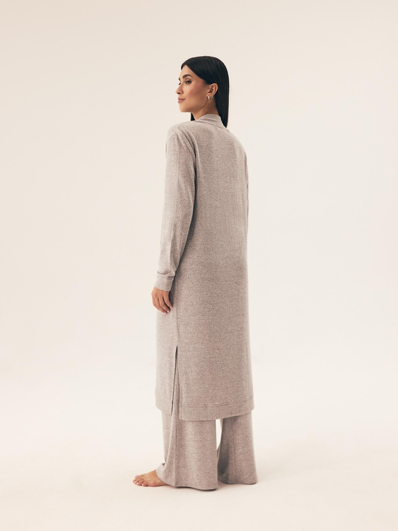 41948 Fudge Дамски халат Henderson светло сив