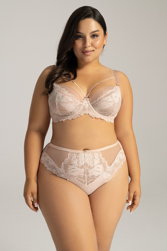 2155 Мек сутиен Maxi Ava - бежов