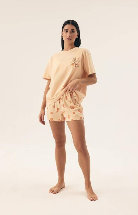 42684 Дамска пижама Naranja Henderson - праскова