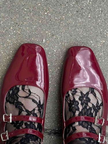 Скарпетки I1100 Ismena Fiore – Коронкови, Цветен Дизайн, С Фалбанка, Стилни